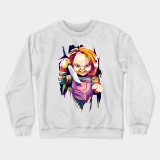 Chucky Doll Pop Art Crewneck Sweatshirt